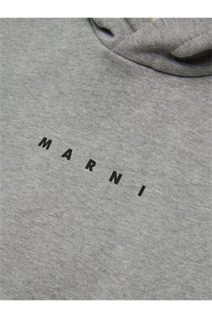 felpa in cotone grigio MARNI KIDS | M01576M00V00M923